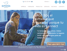 Tablet Screenshot of omniasolutions.es